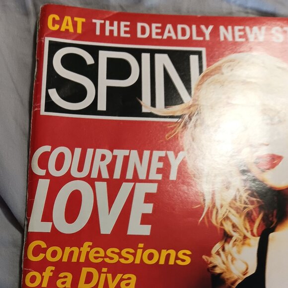 Vintage Spin Magazine February 1995: Courtney Love, Notorious B.I.G., Portishead - Picture 2 of 5